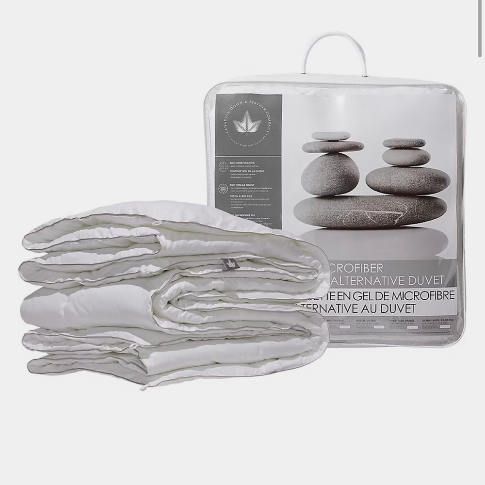 Canadian Down & Feather
All Season Weight Gel Microfiber Down Alternative Duvet